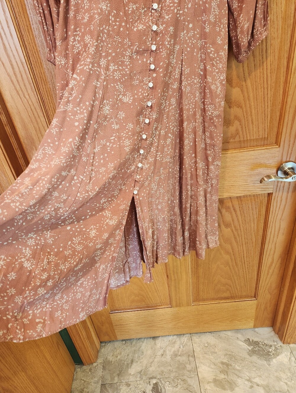 In Loom "Francie" Rayon/Viscose Dress, Size Medium - Picture 7 of 10